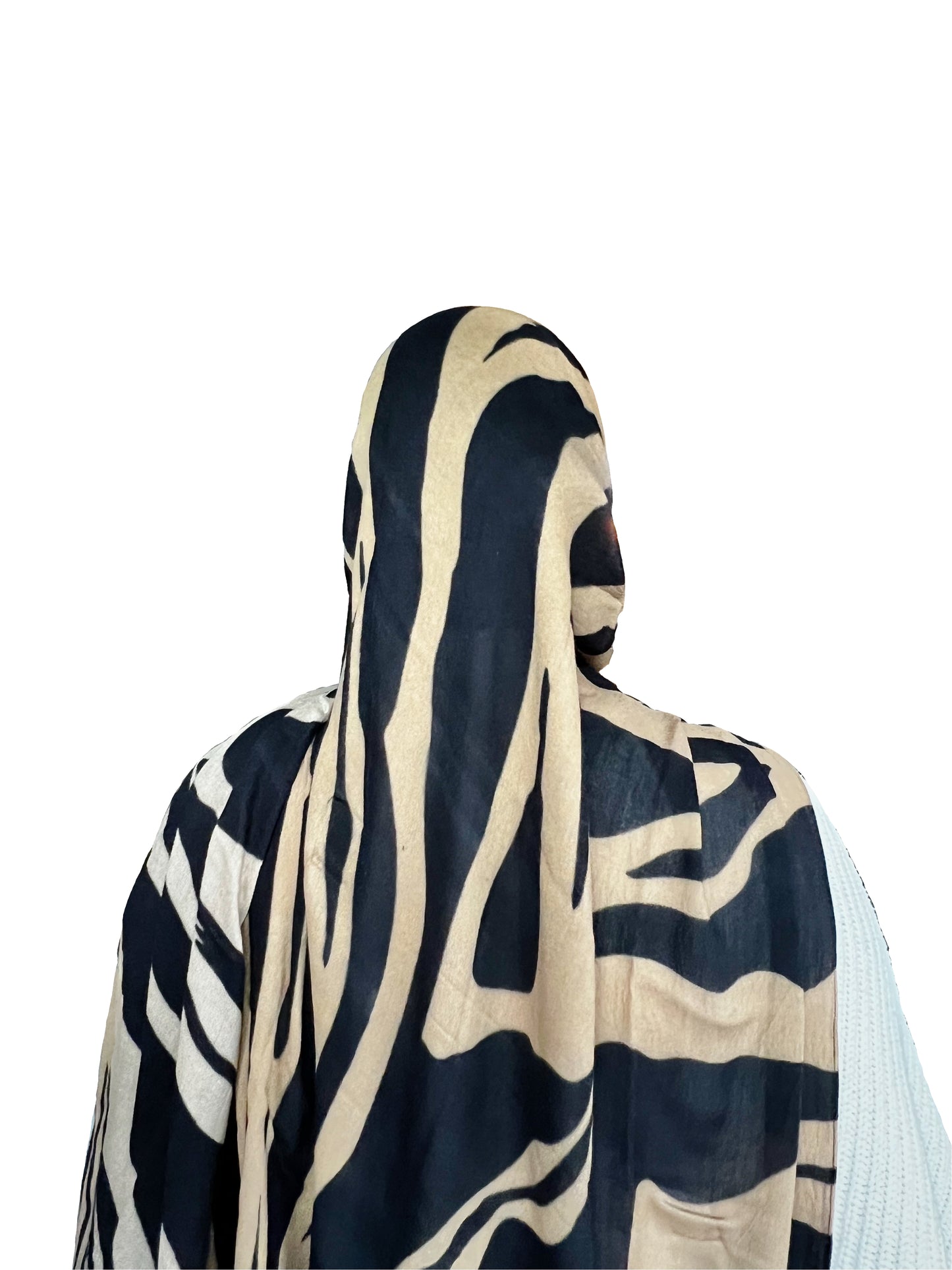 Printed hijab (Desert stripes)